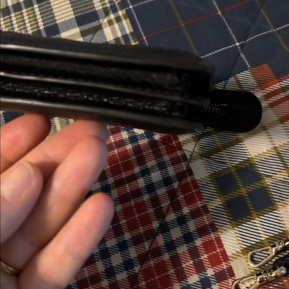 kate spade Black Leather Crossbody Wallet with Gold Hardware - Picture 4 of 10